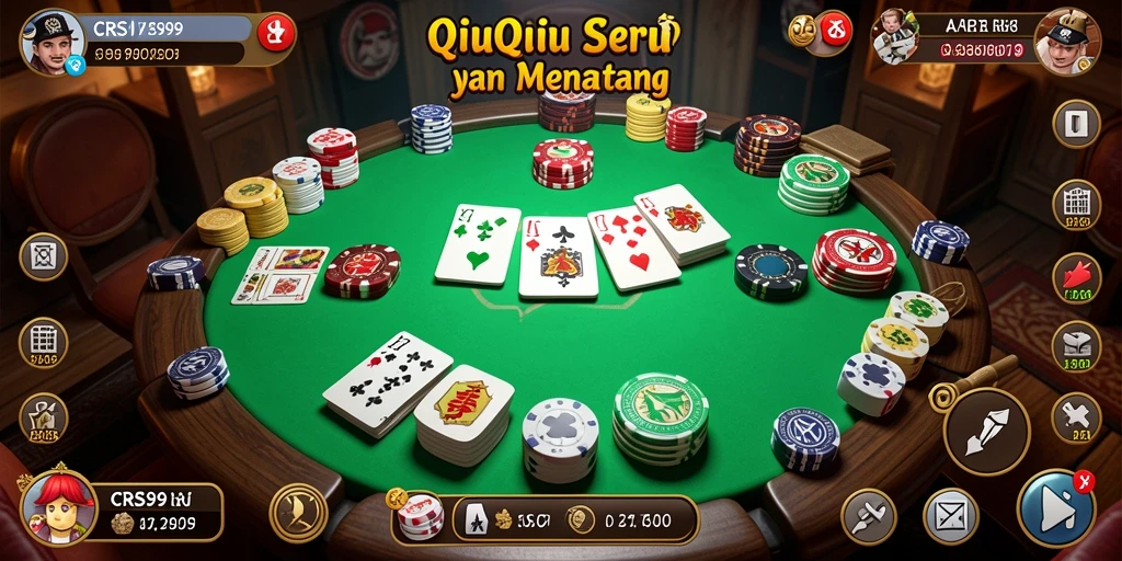 Tampilan gameplay QiuQiu yang menarik di CRS99.