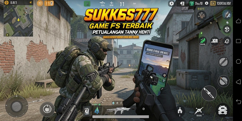 Tampilan gameplay intens dalam SUKSES777 dengan aksi cepat.